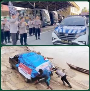 Polres Aceh Timur Salurkan Bantuan Kapolri ke 14 Titik Pengungsian Korban Bencana