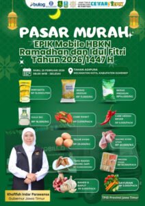 Pasar Murah EPIK Mobile Sumenep Jaga Harga Pangan Stabil Jelang Ramadan dan Idulfitri