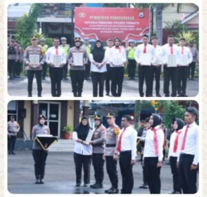 Polres Ternate Raih Penghargaan Tertinggi TRC PPA Indonesia, Kapolres Dinobatkan Pemimpin Terbaik 2026