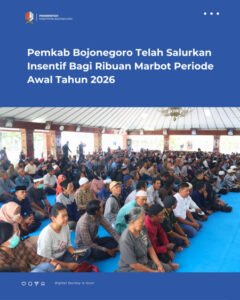 Pemkab Bojonegoro Salurkan Insentif bagi 3.779 Marbot Rumah Ibadah