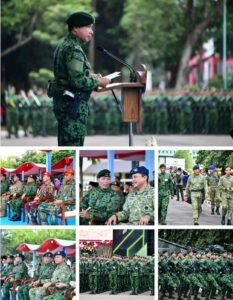 Kasau Hadiri Upacara HUT ke-65 Kostrad, Perkuat Soliditas Antar Matra TNI